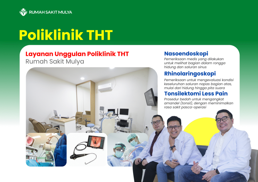 layanan unggulan poliklinik THT RS Mulya